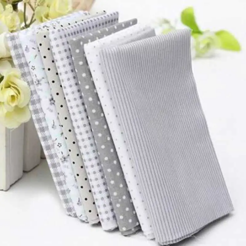 

Mixed 7PCs/set 50x50cm Dots Fabric For Patchwork Cotton Fabric DIY Sewing Quilting Handmade Scrapbooking Sewing Craft