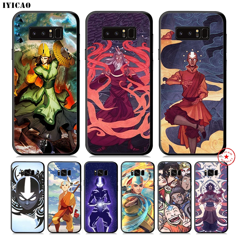 IYICAO Avatar The Last Airbender Soft Phone Case for Samsung Galaxy S10e S10 S9 S8 Plus S6 S7 Edge Note 10 9 8 |