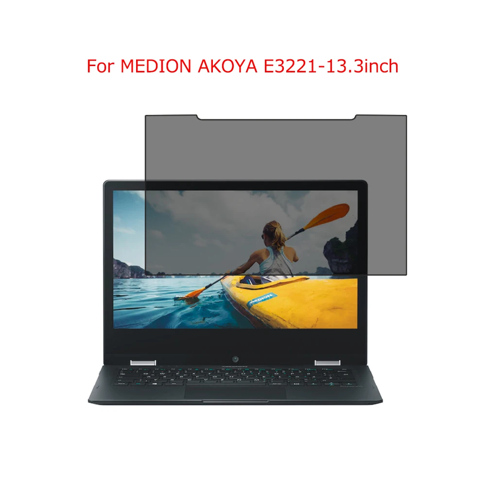 

For MEDION AKOYA E3221-13.3inch laptop screen Privacy Screen Protector Privacy Anti-Blu-ray effective protection of vision