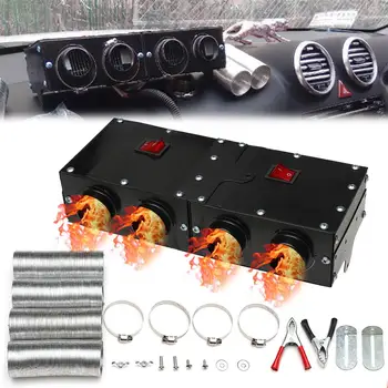 

Parking Heater Car Auxiliary Heater 12 V 800W Vehicle Heating Fan Warmer Windscreen Defroster Demister Car Heater Hot 4 Port