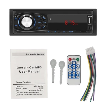 

1Din 12V Car Radio Bluetooth Car MP3 Player USB AUX Classic Car o Stereo Radios Auto Player Car Stereo o