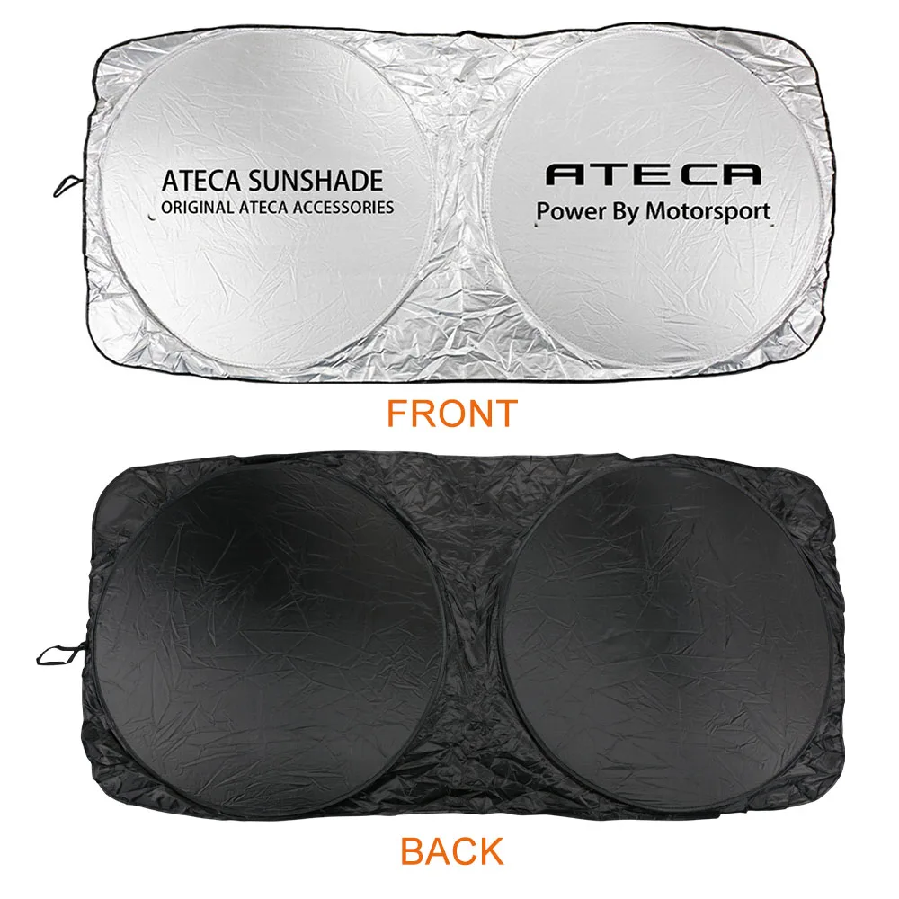 Car Windshield Sunshades Cover Auto Accessories For Seat Leon Ibiza Ateca Arona Cordoba Toledo Altea Alhambra Arosa Exeo Mii
