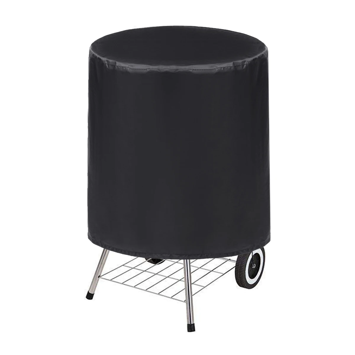 Черный водонепроницаемый Шашлык Гриль барбекю Barbacoa защита от пыли купол крышка открытый для газа уголь барбекю 710x680 мм