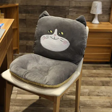 Cushion cushion one chair seat cushion lazy cushion office backrest sedentary dormitory cushion cushion