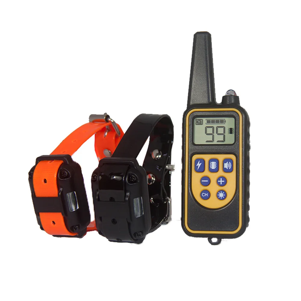 

Remote Control Dog Trainer 800 M Remote Control Distance Training Device LCD Backlight Display