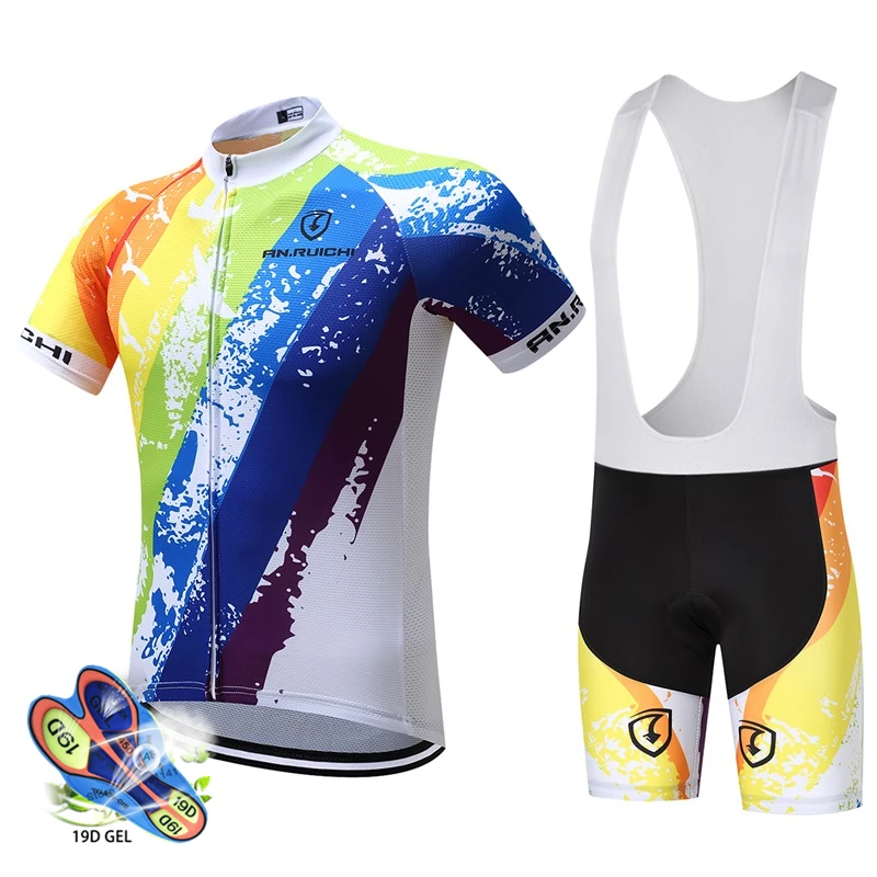 

2019 Trekking Summer Pro Cycling Jersey Set Mtb Shorts Sleeve Maillot Ropa Ciclismo Bicycle Sportswear Bike Clothing Cycling Set