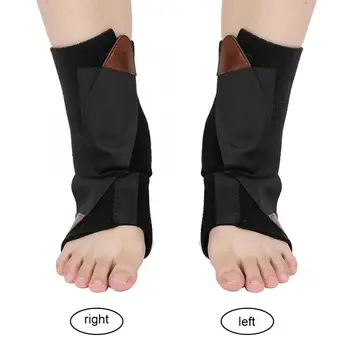 

Adjustable Ankle Brace Support Foot Drop Splint Guard Orthosis Support Brace Heel Pain Relief Ankle Brace Support Strap Belts