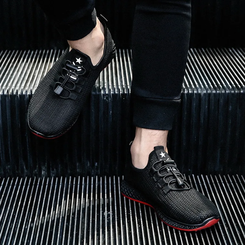 

Men Casual Lightweight Sports Shoes Wearproof Breathable Sneakers Running Shoes Male Non-Slip Comfortable Sneakers