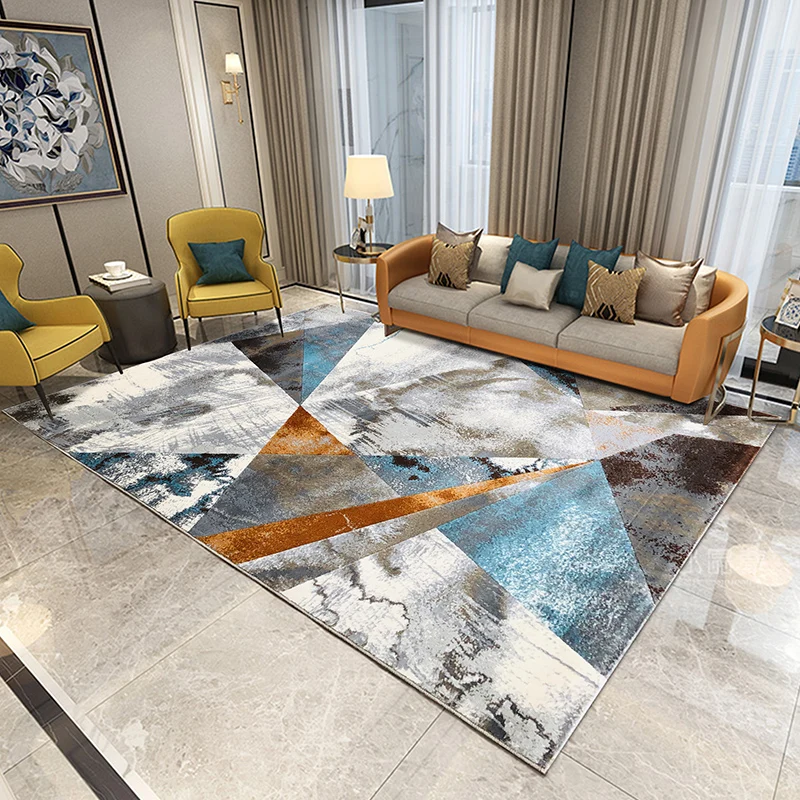 

Home-room living room sofa tea table carpet bedroom designer light and fashionable abstract geometric modern
