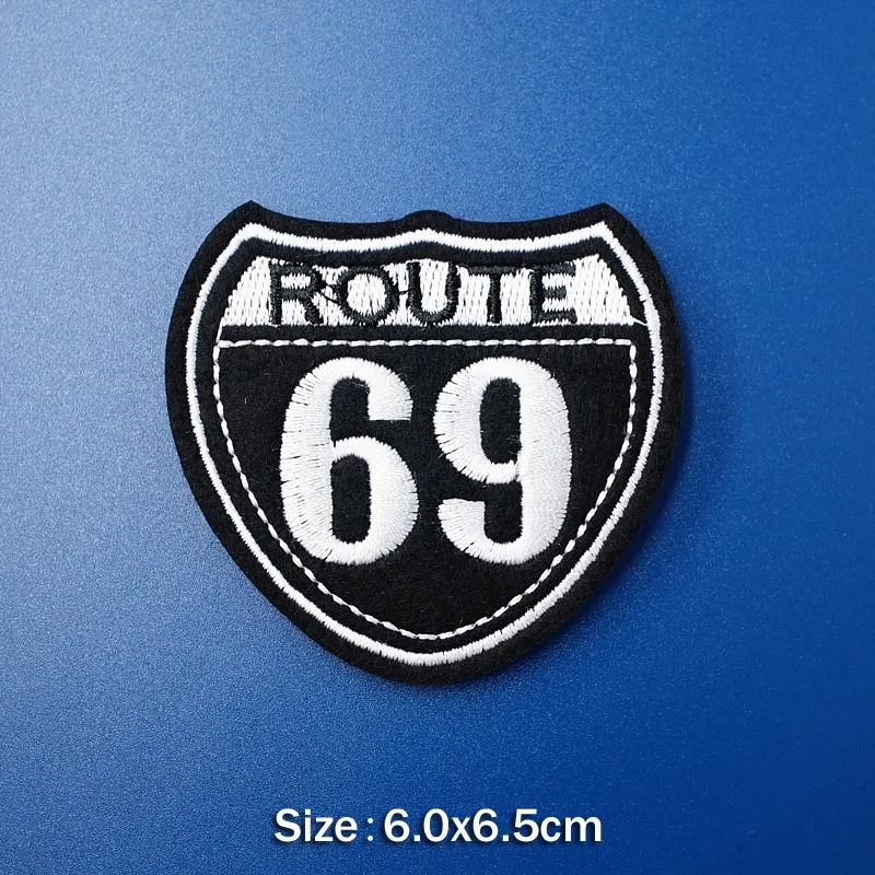 Фото NOPE ROUTE 69, значок для вышивки «сделай сам», аппликация для одежды, глажка одежды, швейные принадлежности, Декоративные значки, НЛО, обручи №5
