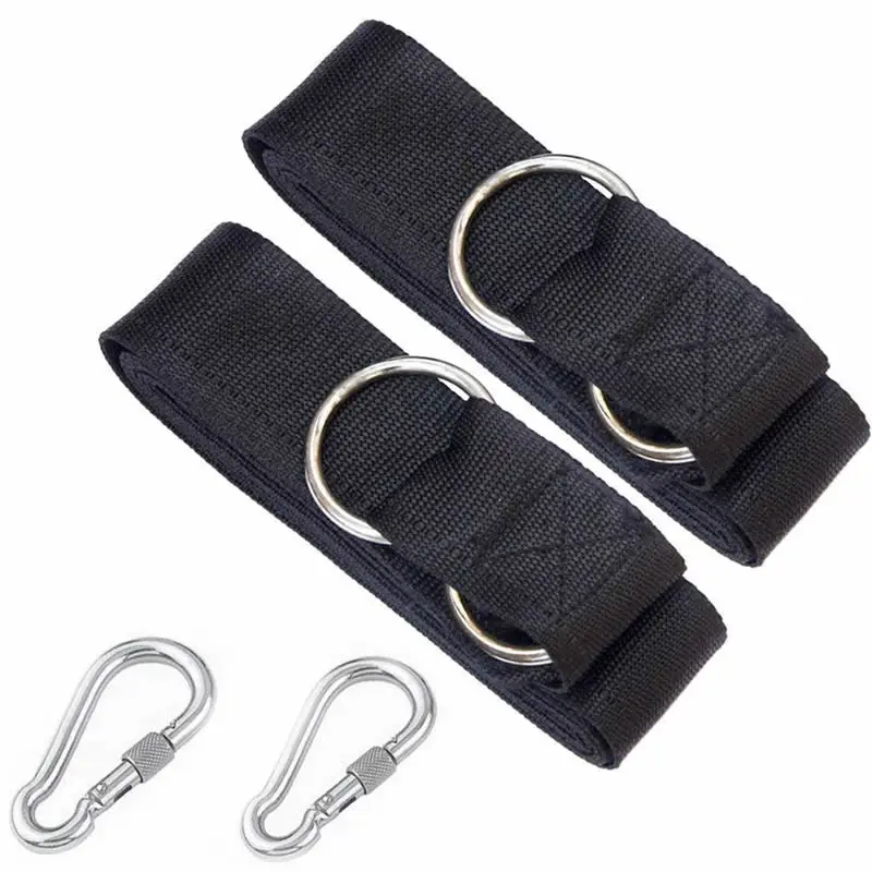Heavy Duty Nylon Extension Strap Tree Swing Hanging Straps Kit Connecting Belt for Punch Sandbag Hammock Horizontal Bar | Спорт и