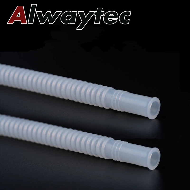 ALWAYTEC Hot Sale ID8 Corrugated Pipe Nylon Tube for Fuel Pump Compatible Fuel Methanol Non-metallic Hoses Flexible Pipes images - 6