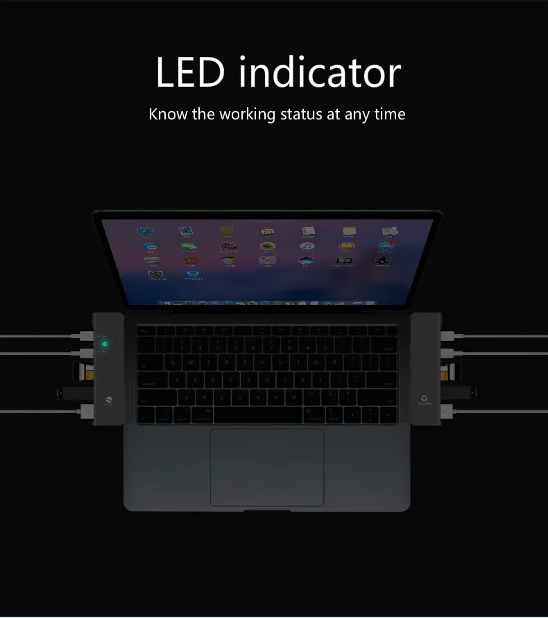 USB 3,0 концентратор Мульти USB разветвитель 3 USB3.0 порт с микро зарядкой для MacBook Pro 7 в 1 HDMI TF/SD PC Компьютерные аксессуары usb-хаб