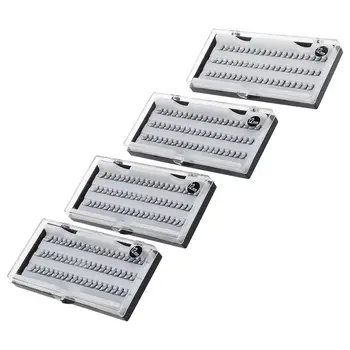 

4 PCS Box Artificial Eyelashes Tuft Lashes