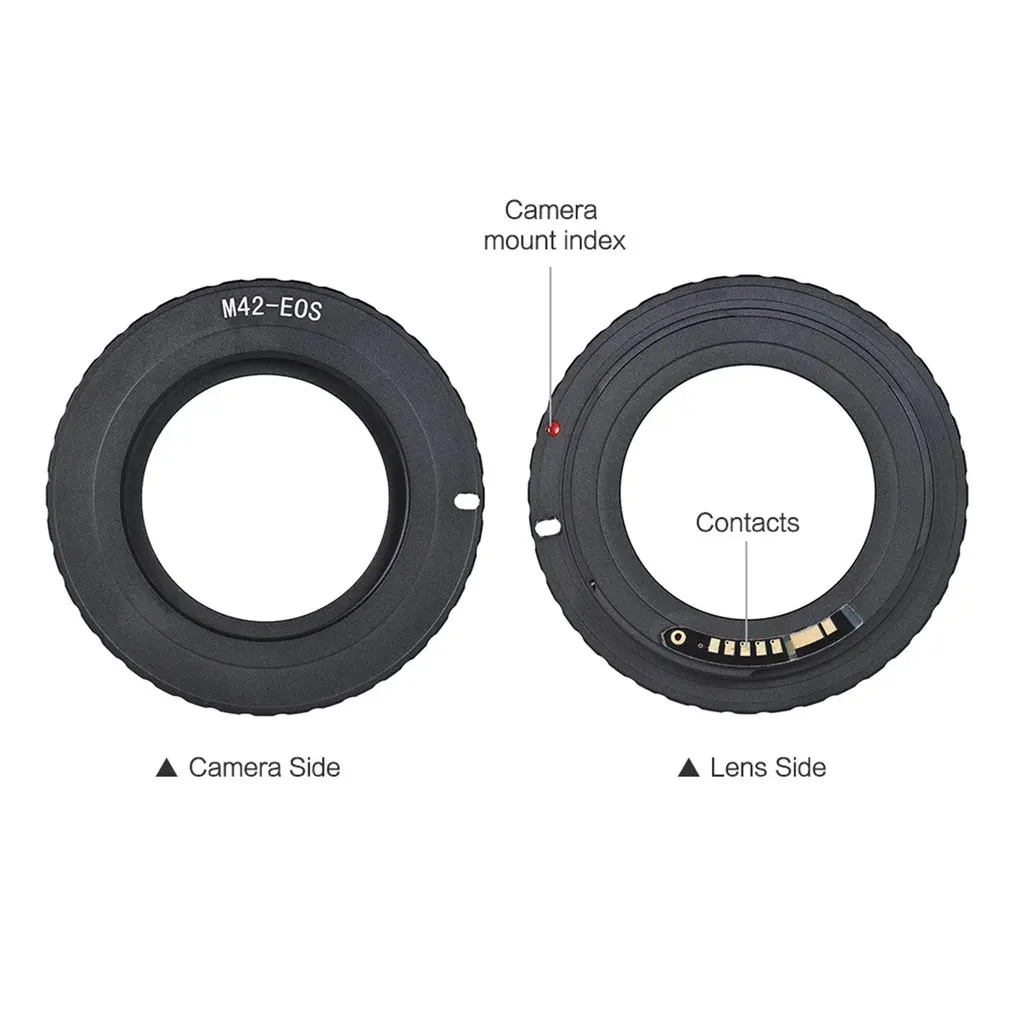 

M42-F camera electronic ring for Canon M42 lens For electronic adapter ring Metal Thread Mount High Preciesion