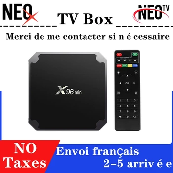 

x96mini Android tv-box neo tv pro iptv box media player neox smart ip tv-set top box no app includ
