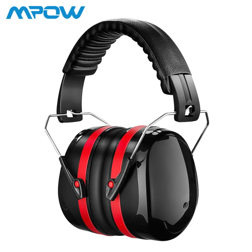 Mpow HM035 SNR 34dB Шум снижение безопасности наушники защиты органов слуха мягкая пена с сумкой для детей взрослых съемки