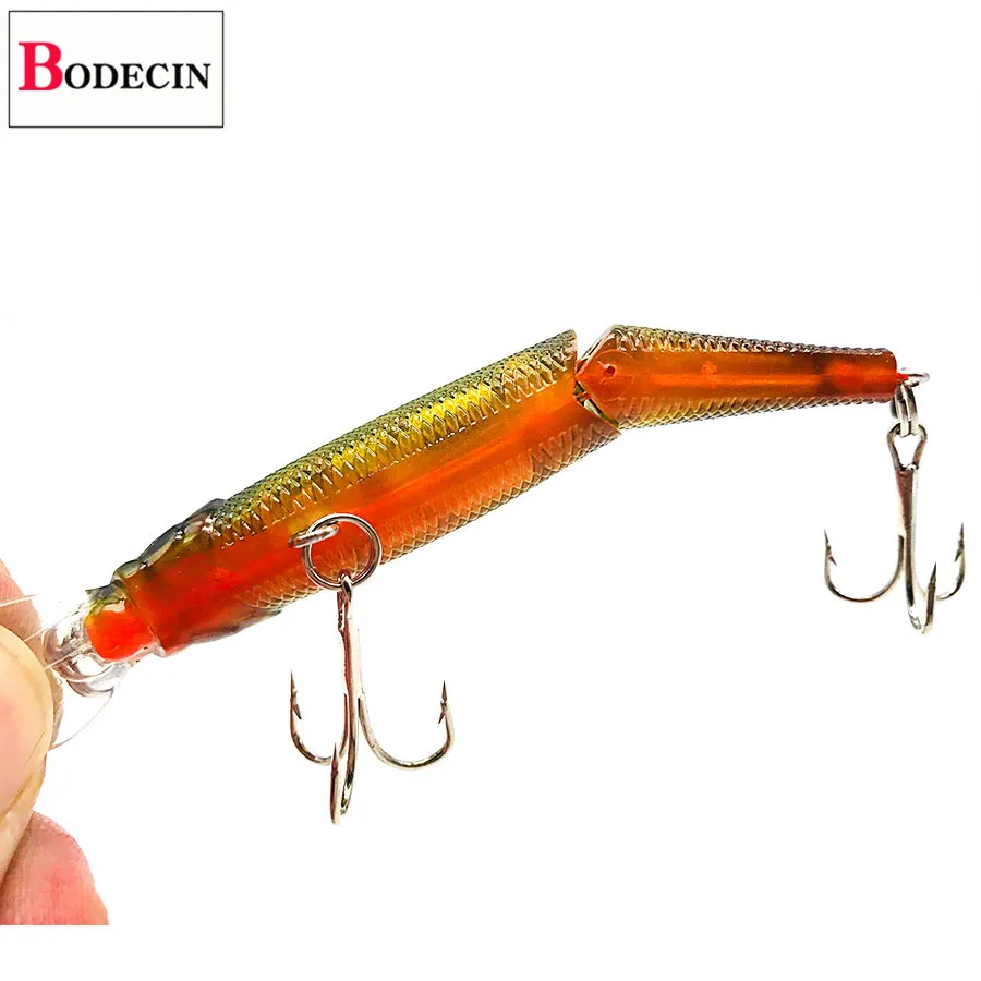 Воблеры для рыбалки приманки 9 см 7 г Minnow Щука рыбалка 2 шарнирные воблек Крэнкбейт