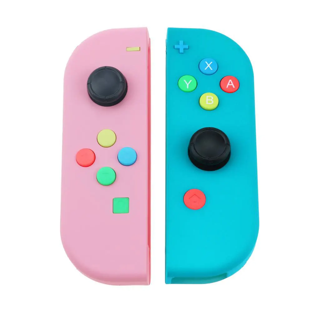 AD ChengHaoRan для nintendo Switch NS Joy-Con контроллер корпус Оболочка Чехол с джойстиком, Левая Правая кнопка, отвертка - Цвет: AD