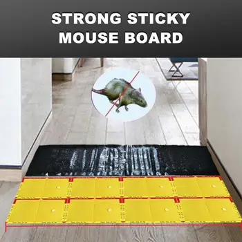 

Glue Rat Board Mouse Sticky Plate 120*27cm Non Toxic Control Pest Household Rodent Black Durable Safety Rat Glue Trap Mousetrap