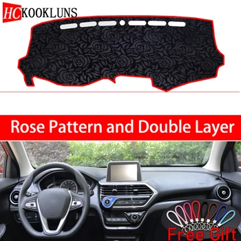 

Rose Pattern For changan Alsvin 2018 Dashboard Cover Car Stickers Car Decoration Car Accessories Interior Car Decals