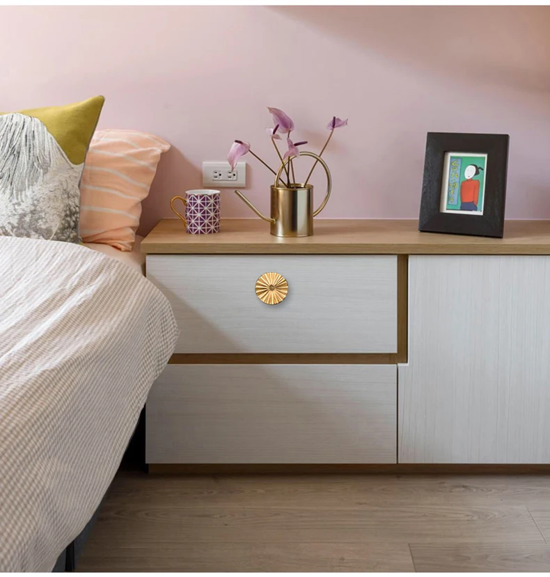 cozinha e armazenamento Handle Wardrobe Armário Home