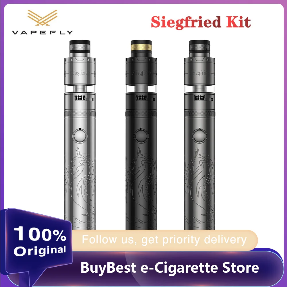 Новый вейп-набор для электронной сигареты Vapefly siegжареный 21700 питание от батареи
