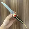 1:1 Dagger Sword Weapon Movie Cosplay Prop Role Play Gift Safety PU Catspaw Sword 34cm 2