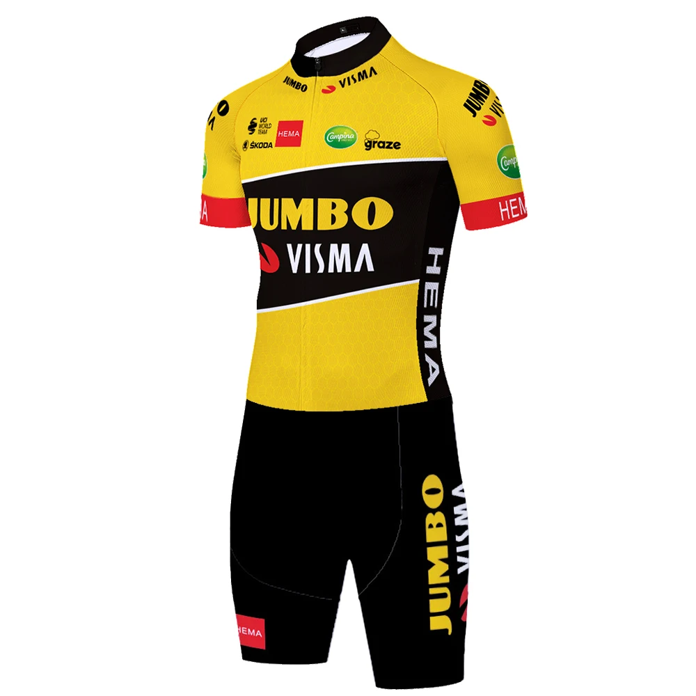 2022 Jumbo Visma Proteam Cycling Skinsuit Spandex Completi Ciclismo Estivo  Uomo Bicycle Jumpsuit Triathlon Suits - Cycling Sets - AliExpress