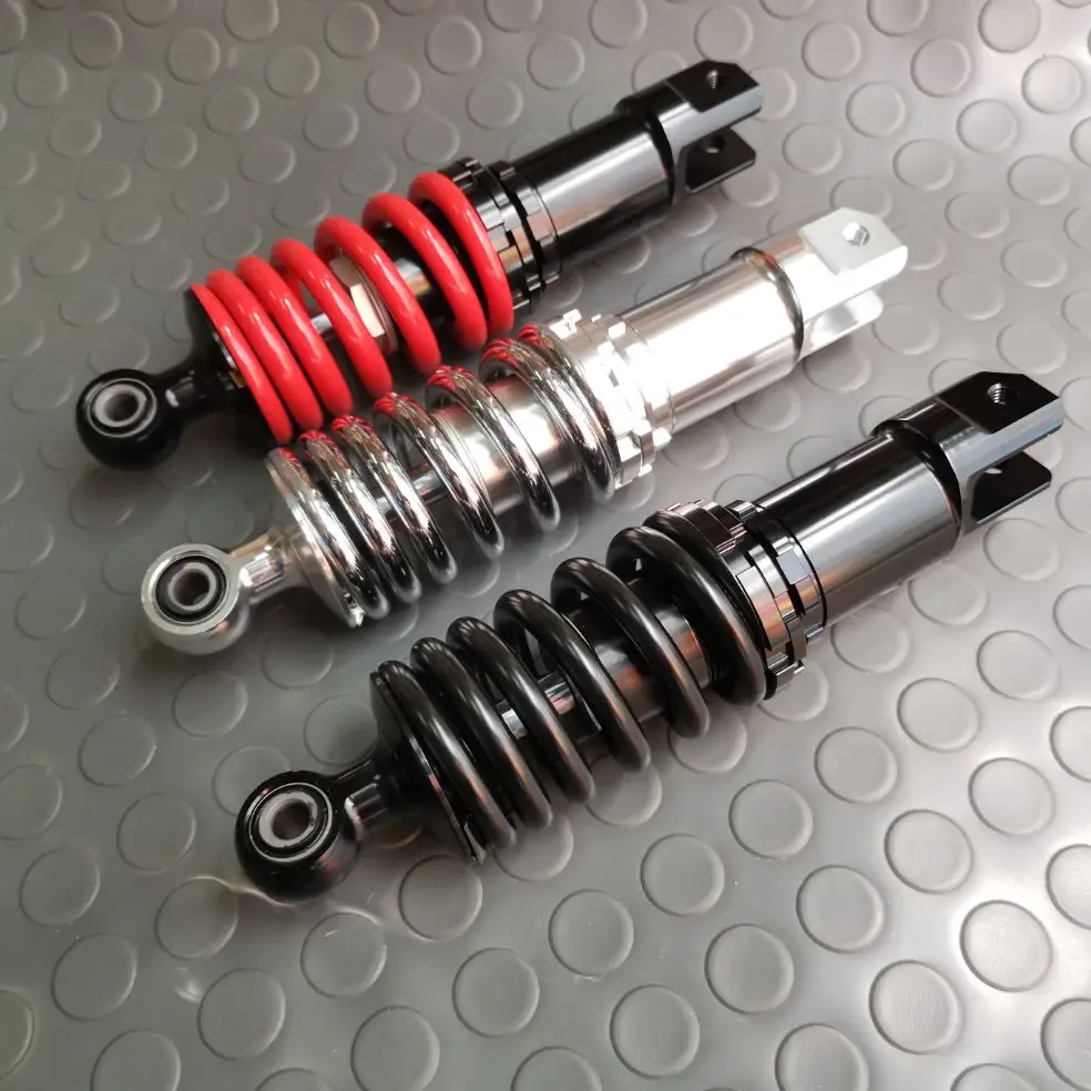 Low Down Short Rear Shock For Honda Ruckus Zoomer Scooter& GY6 Chrome Adjustable NPS50 AF58 USDM JDM