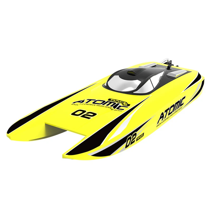 70KM/H High-Speed RC Speedboat Brushless Motor Low Power And Over Distance Prompt Capsize Reset With Cooling Device Kid Boat Toy 4
