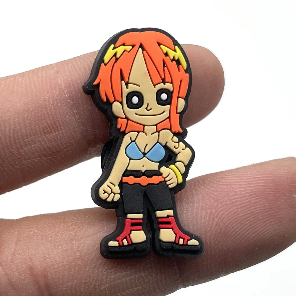 Anime Cartoon One Piece Shoe Charms Shoelace Backapck Fit Wristbands Decorate Shoe Buckle Croc Jibz Ranboo Cosplay Accessories cute halloween costumes Cosplay Costumes