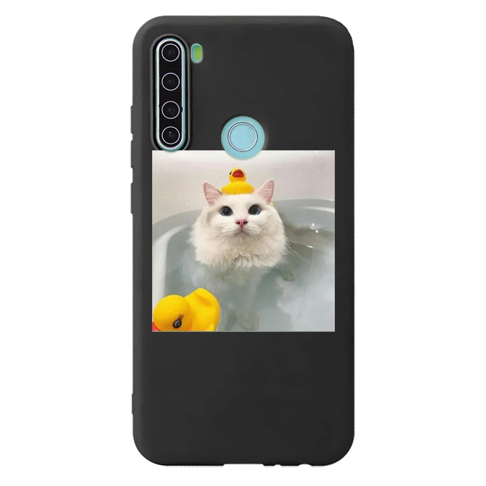 Trendy Cute Cat Phone Case for Redmi Note 7 8 T 9 Pro Max for Redmi 7 8 9 A C 10X 4G K20 K30 Pro Silicone Protective Sleeve xiaomi leather case glass Cases For Xiaomi