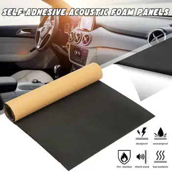 

1Roll 50X100cm 5mm Car Home Boat Sound Proofing Deadening Heat Insulation Closed Cell Foam Door Roof Trunk Acoustic Panel