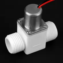 1/" DC 3V электромагнитный клапан Пластик воды Управление автоматический мембранный клапан для кран