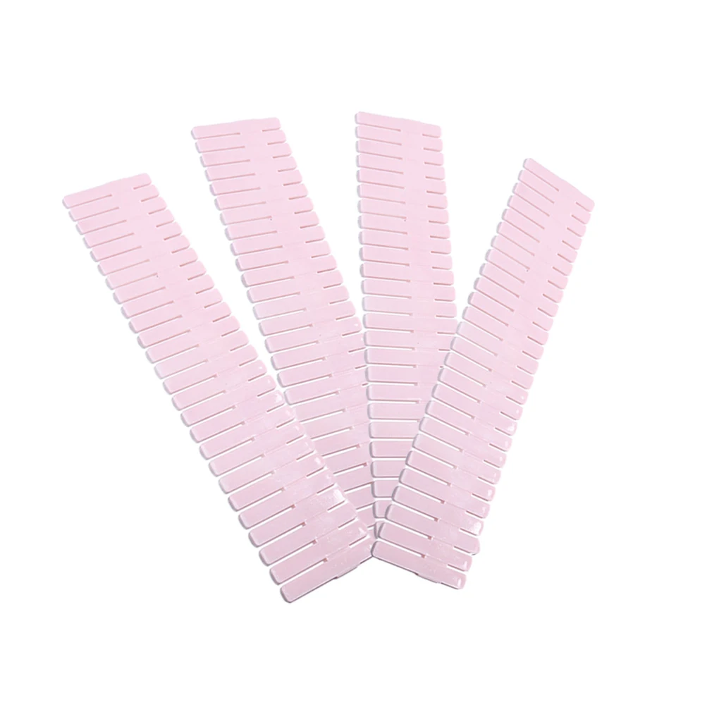NO.1 4 шт/8 шт разделители секций DIY шкаф сепаратор нижнее белье носки контейнер гибкий раздел - Цвет: NO.1