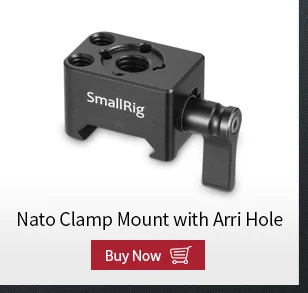 SmallRig Quick Release NATO Rail с ARRI установочный винт 35 мм для крепления аксессуаров ARRI-2501