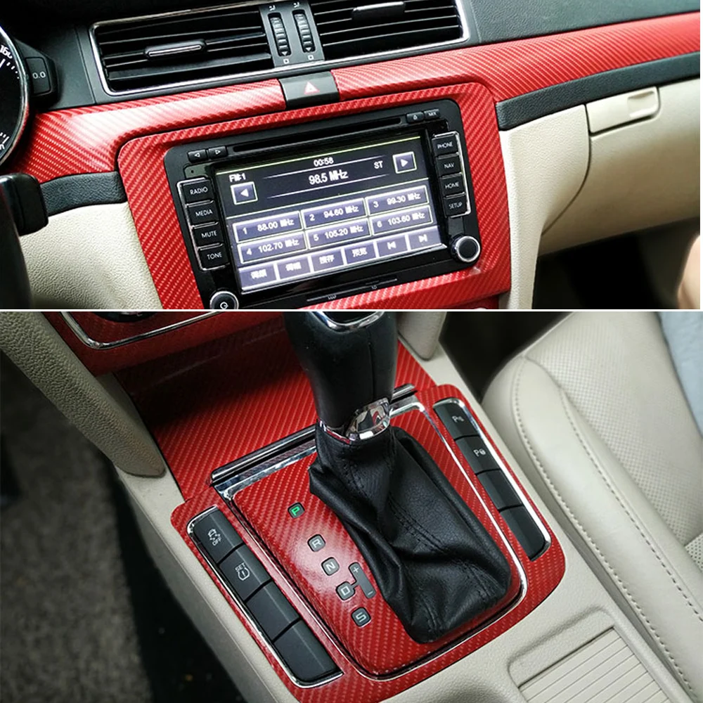 Для Skoda Superb 2009 2013 внутренняя панель Центрального управления ручка двери 5D