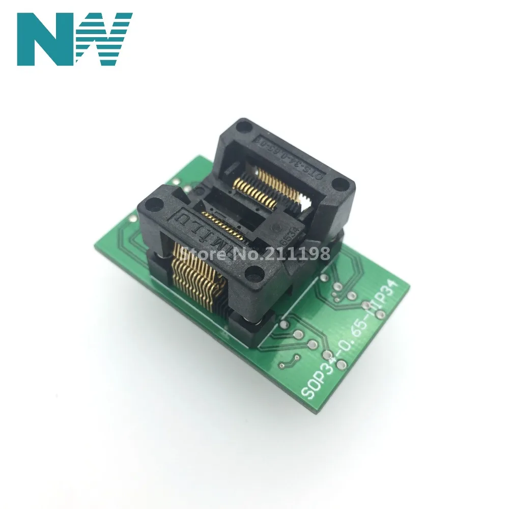 Ic Socket Ssop24 To Dip24-0.65Mm адаптер программиста | Обустройство дома