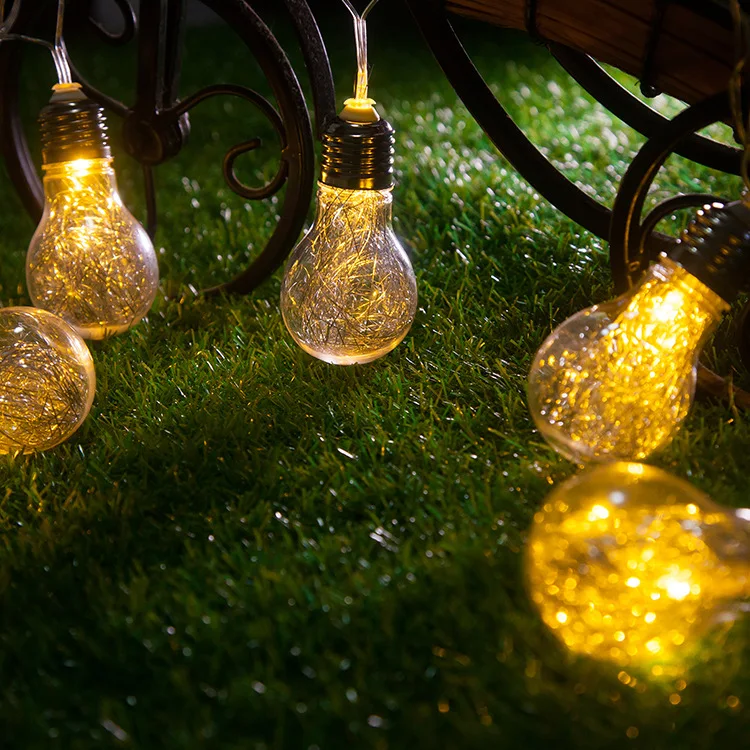 

LED Colored Lamp Stars Bulb Lighting Chain yuan qiu deng Wedding Decorative String Lights Dormitory Romantic Decoration Proposal