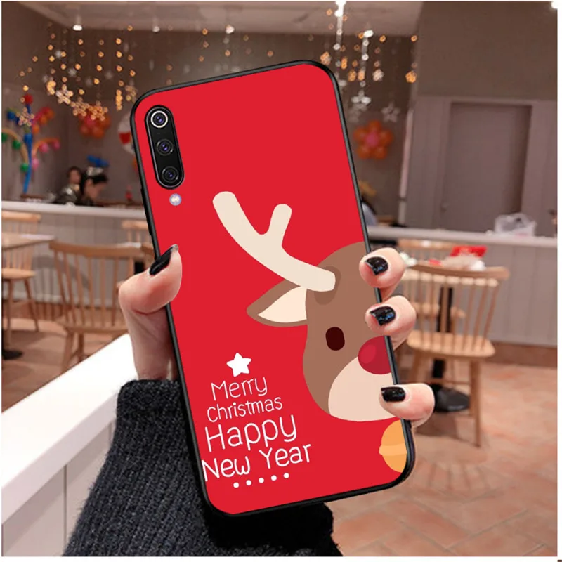 Счастливого Рождества чехол для Xiaomi mi 9 lite 6 5 5S plus чехол для mi x 2 2s note 3 a2 a3 силиконовый мягкий ТПУ чехол s