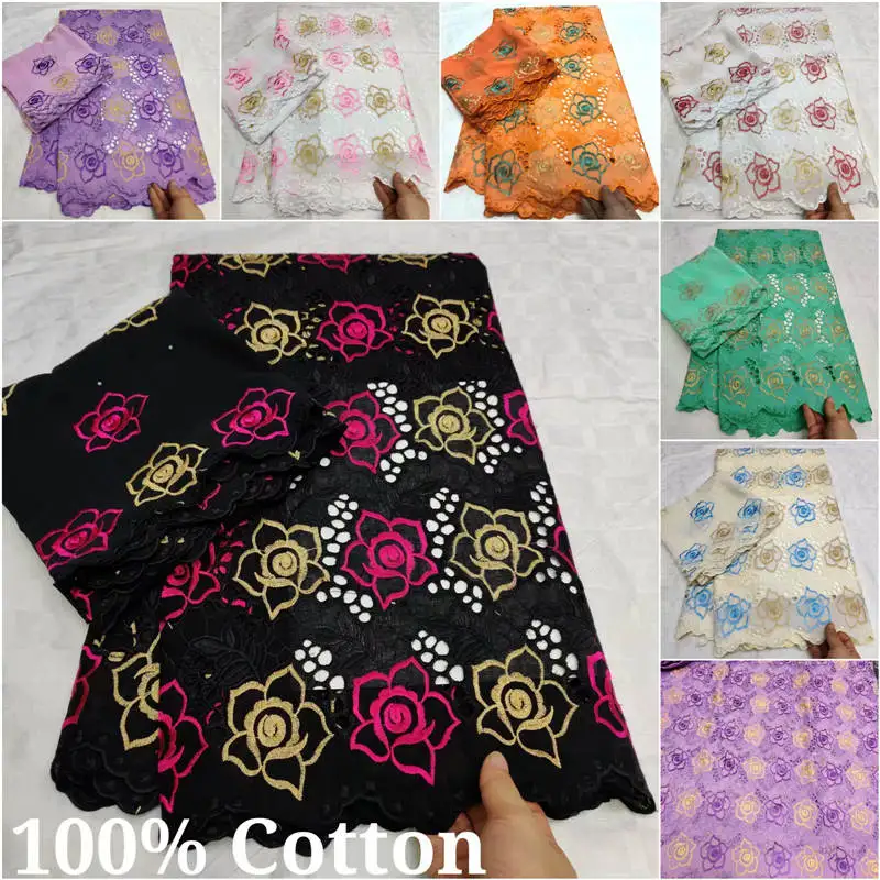 

TL!Pure Cotton Design Swiss Voile Lace In Switzerland With Stones African Dry Lace Fabric High Quality Nigerian ! J110518