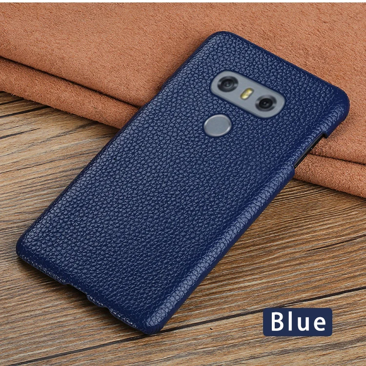 Чехол для телефона для LG G6 G7 G8s ThinQ V10 V20 V30s V40 V50 Thinq G3 G4 G5 K50 K4 K8 K10 Q6 Q7 из воловьей кожи с текстурой Личи Чехол