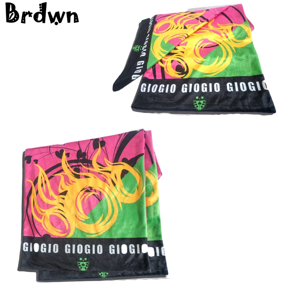 Brdwn JoJo невероятное приключение Giorno Giovanna Bruno Bucciarati шарф для косплея аниме шарфы