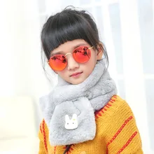 DYROREFL/осень-зима г., утепленный детский шарф для холодной погоды, модный теплый шарф из овечьей шерсти для мальчиков и девочек