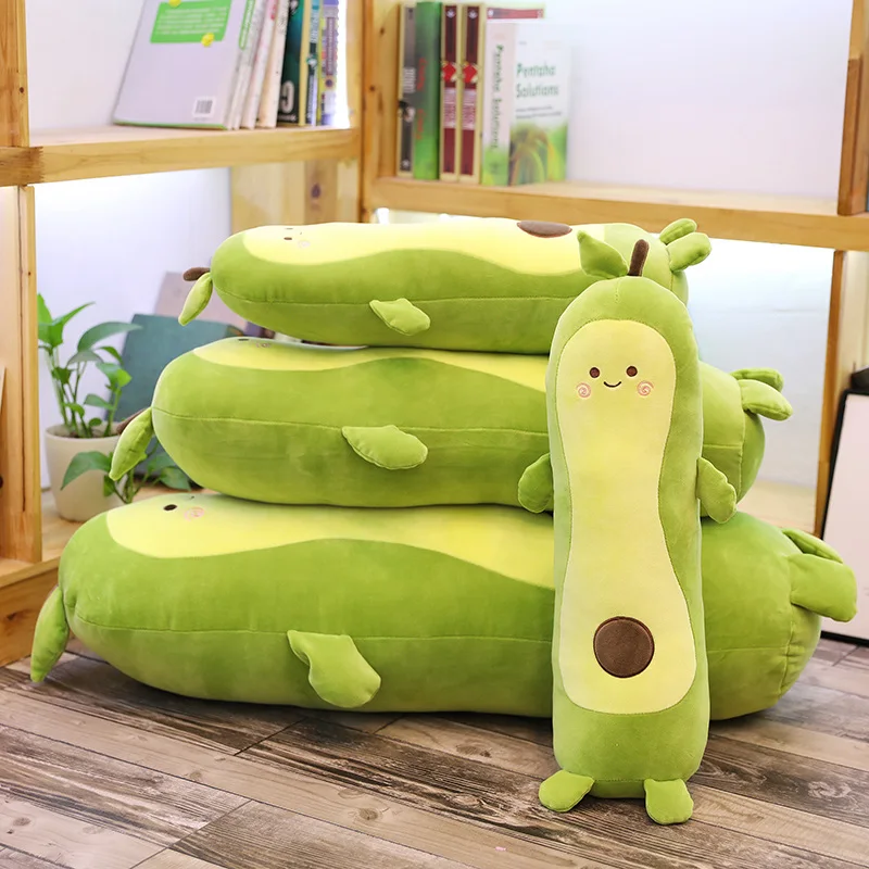 55/70/90cm Plush Avocado Soft Pillow Plush Toys Stuffed Plant Dolls Soft Pillow Cute Avocado Plush Toys for Girl Gift 4