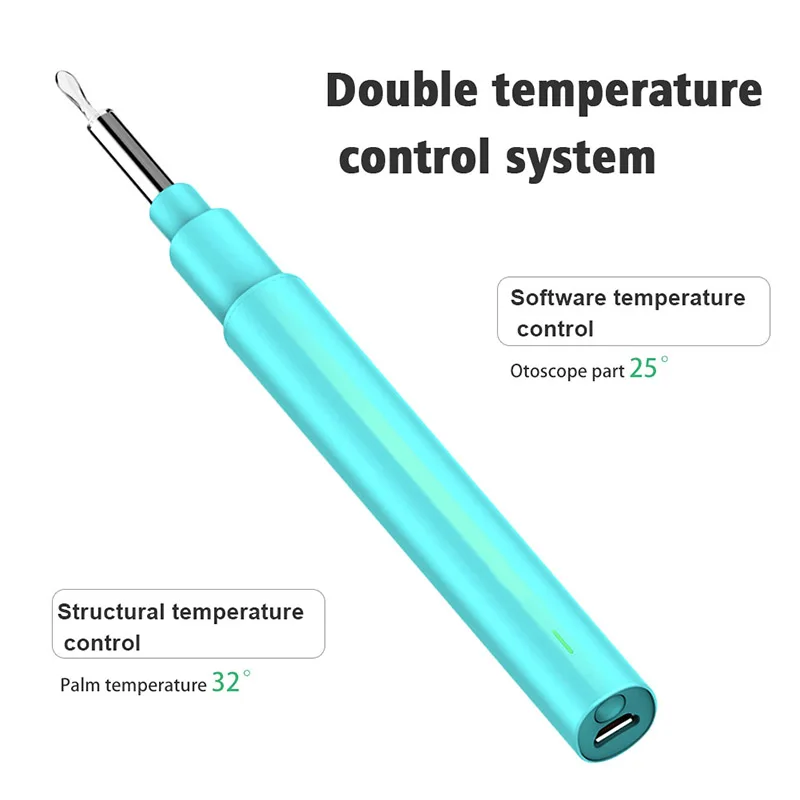 

2019 New 4.3MM Wifi Ear Scope Ear Inspection Camera Professional Ear Endoscope Earwax Cleaning Kit With 6 LED for IOS Android