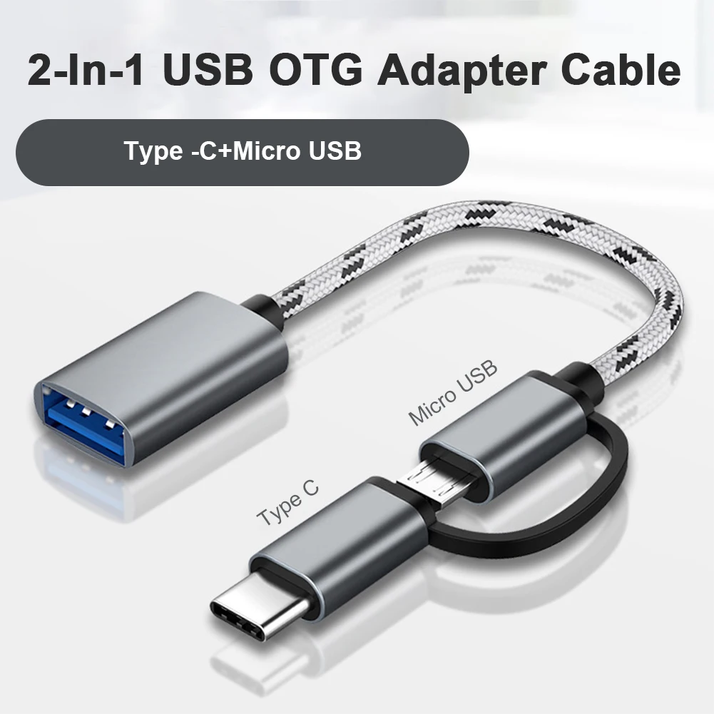 frequentie opbouwen Kan niet Interface Converter | Otg Adapter Cable | Usb C Micro Usb - 2 1 Usb 3.0 Otg  Adapter - Aliexpress