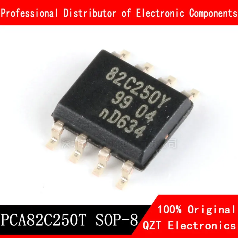 

10pcs/lot PCA82C250T PCA82C250 A82C250 SOP-8 new original In Stock