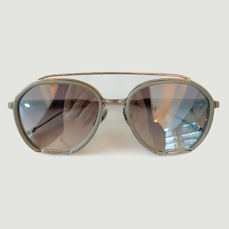 Vintage Small Sunglasses Women With Box Brand Luxury Mirror Sun Glasses UV400